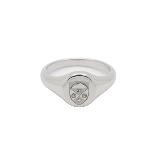 PETITE SIGNET RING - Sterling Silver